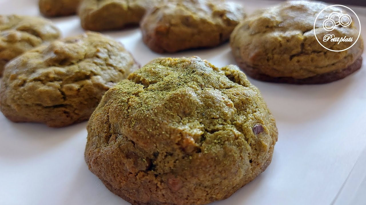 Plump Matcha Cookies Recipe || Petit Plats