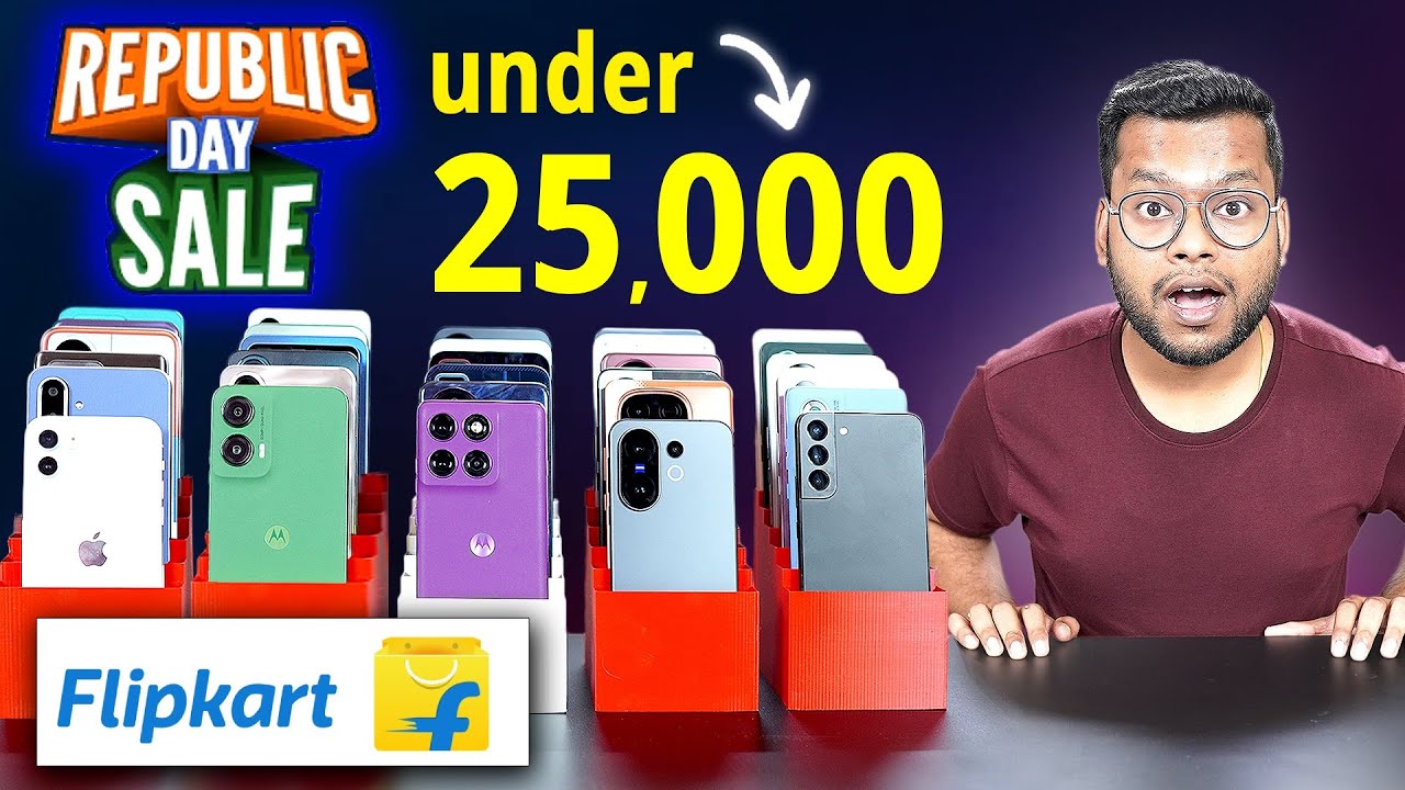 Best Smartphone under 25000 in Flipkart Republic Day Sale 2026 | Flipkart & Amazon Republic Day Sale