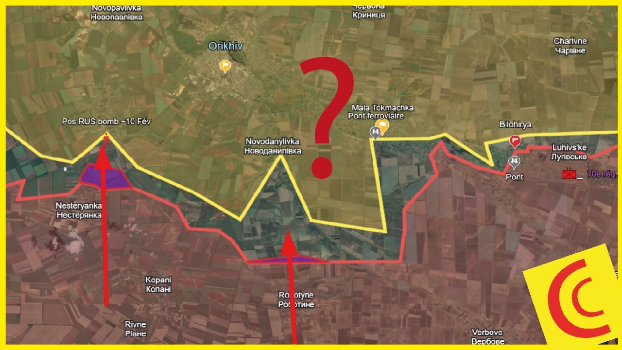 Conflit Ukraine 13/02/26 : RUS réactivent ils le front central de Zaporijia ?