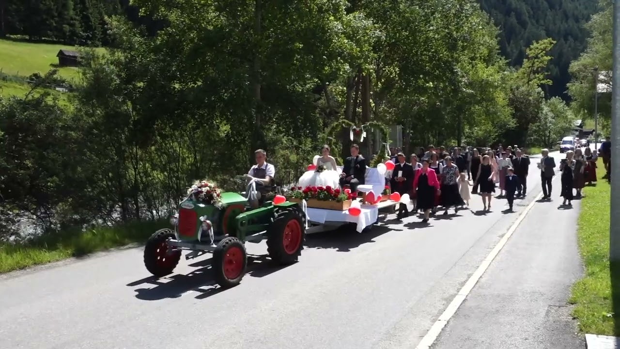 Steeg Hochzeitszug am 11.06.2022
