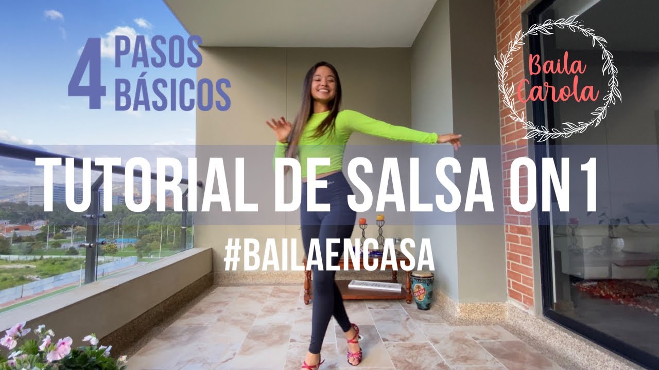 TUTORIAL DE SALSA #1 | PASOS BÁSICOS DE SALSA | COMO BAILAR SALSA 🔥