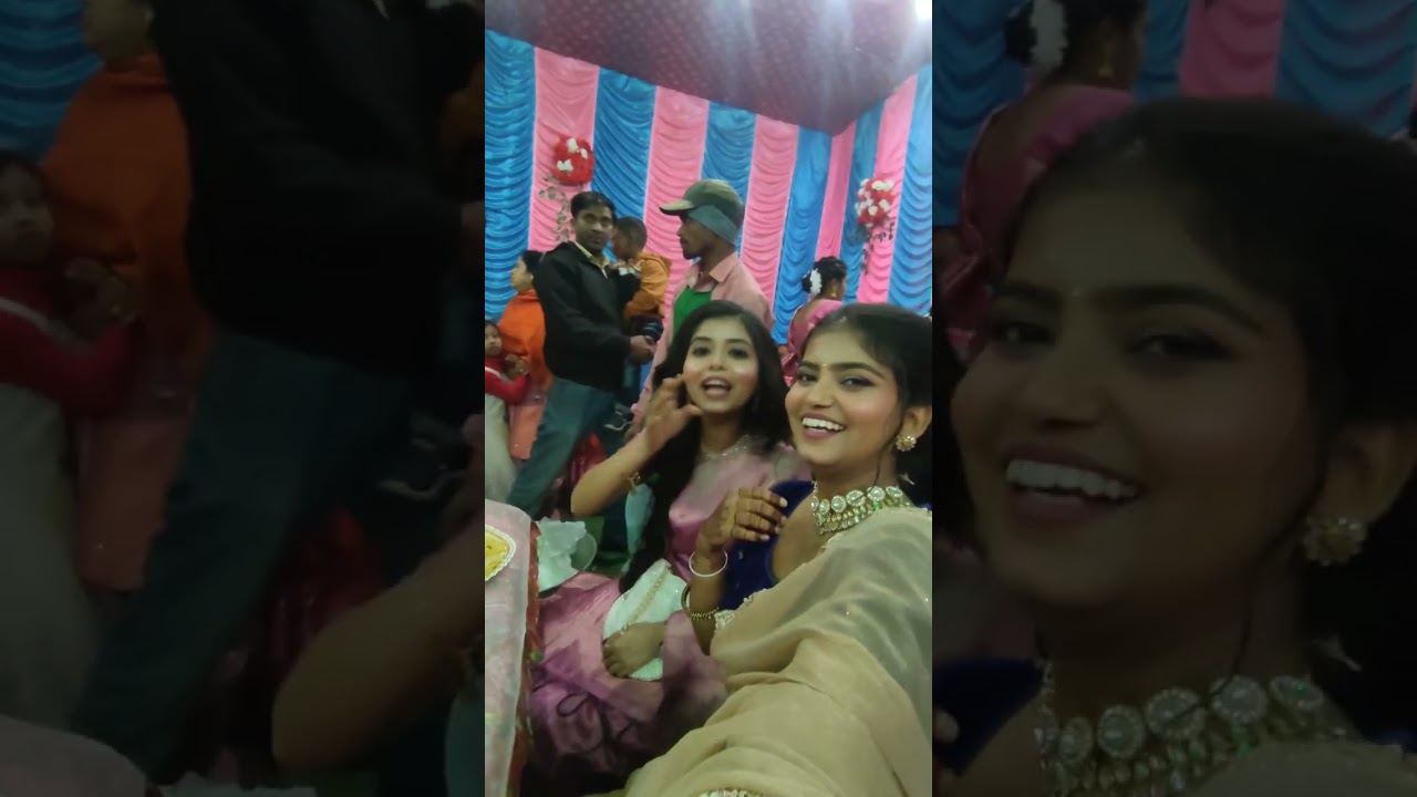 মন্তাই দির reception // vlog // wedding season 