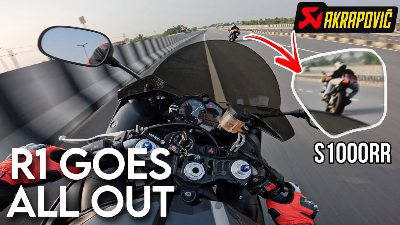 Yamaha R1 Goes All Out | Exhaust Sound Only