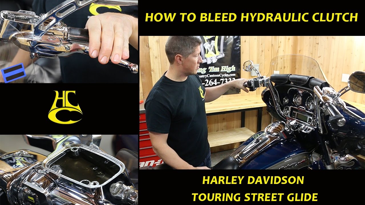 Как прокачать гидравлическое сцепление Harley Davidson Touring Street Glide