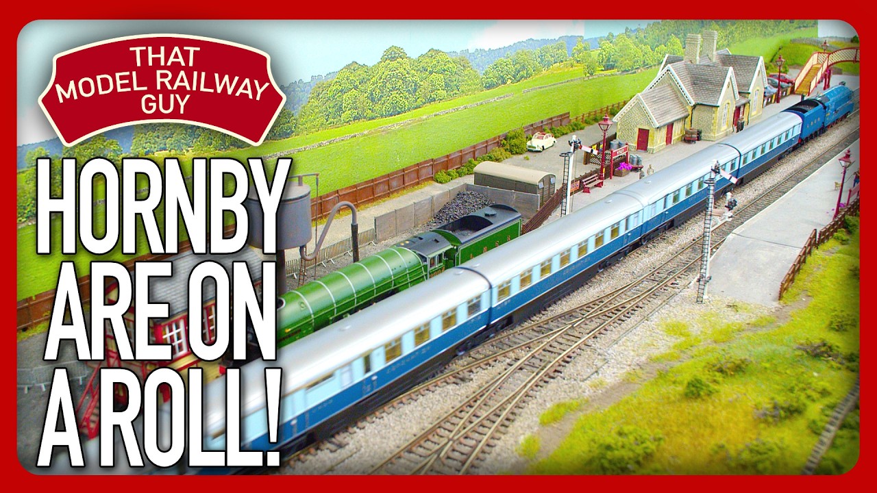 HORNBY В ПУТИ! - ОБЗОР обтекаемых вагонов LNER Coronation - Модель железной дороги 00-й колеи