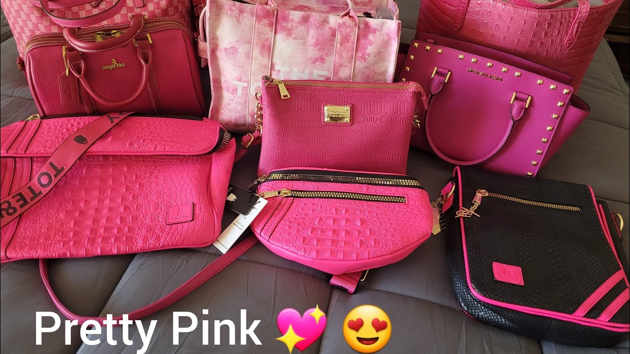 My Pink Bag Collection 💖💖💖💖💖
