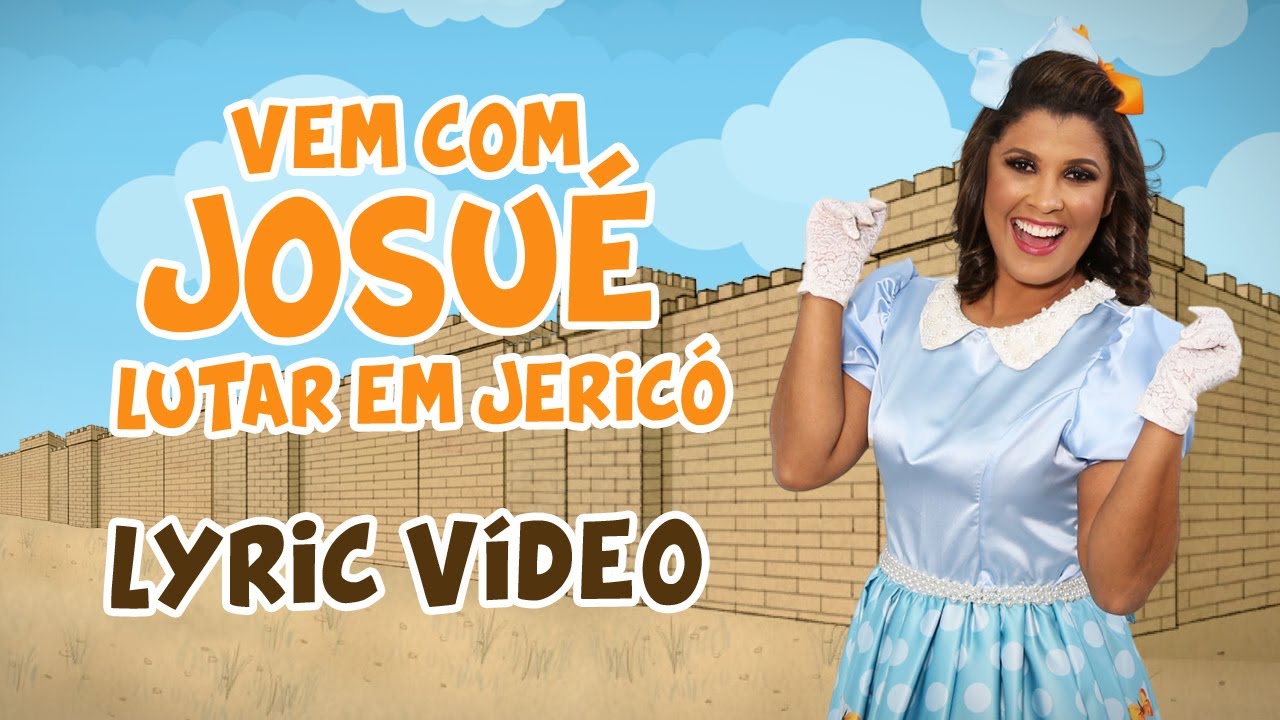 Aline Nascimento | [Lyric Vídeo] VEM COM JOSUÉ LUTAR EM JERICÓ