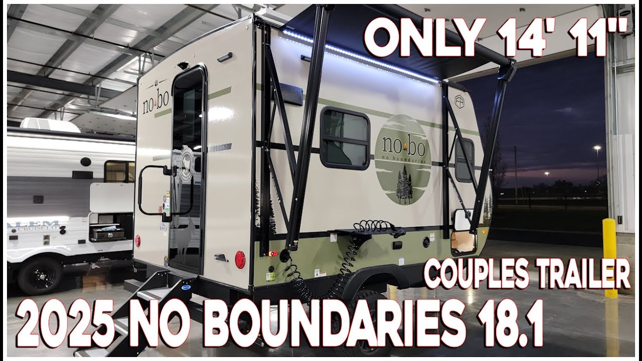 Трейлер для путешествий No Boundaries 18.1 Overland 2025 от Forestriver RVs в Couchs RV Nation — ...