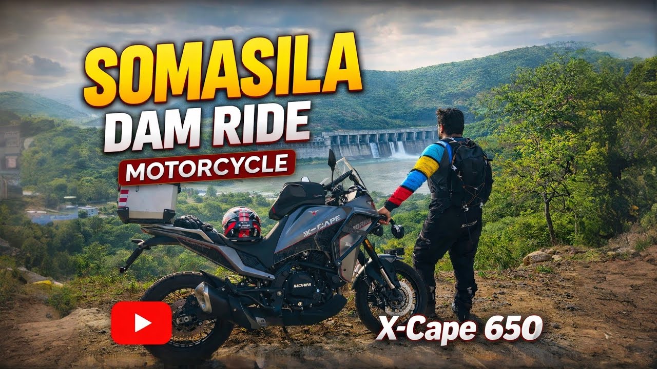 Somasila Dam Ride | Moto Morini X-Cape 650 & BMW GS 310 | Morning Ride Vlog