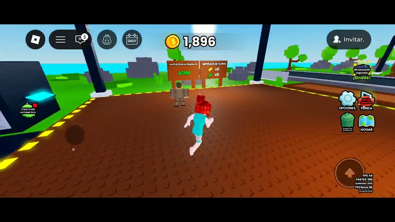 Comprando containers en Roblox¿Que puede malir sal? 😂
