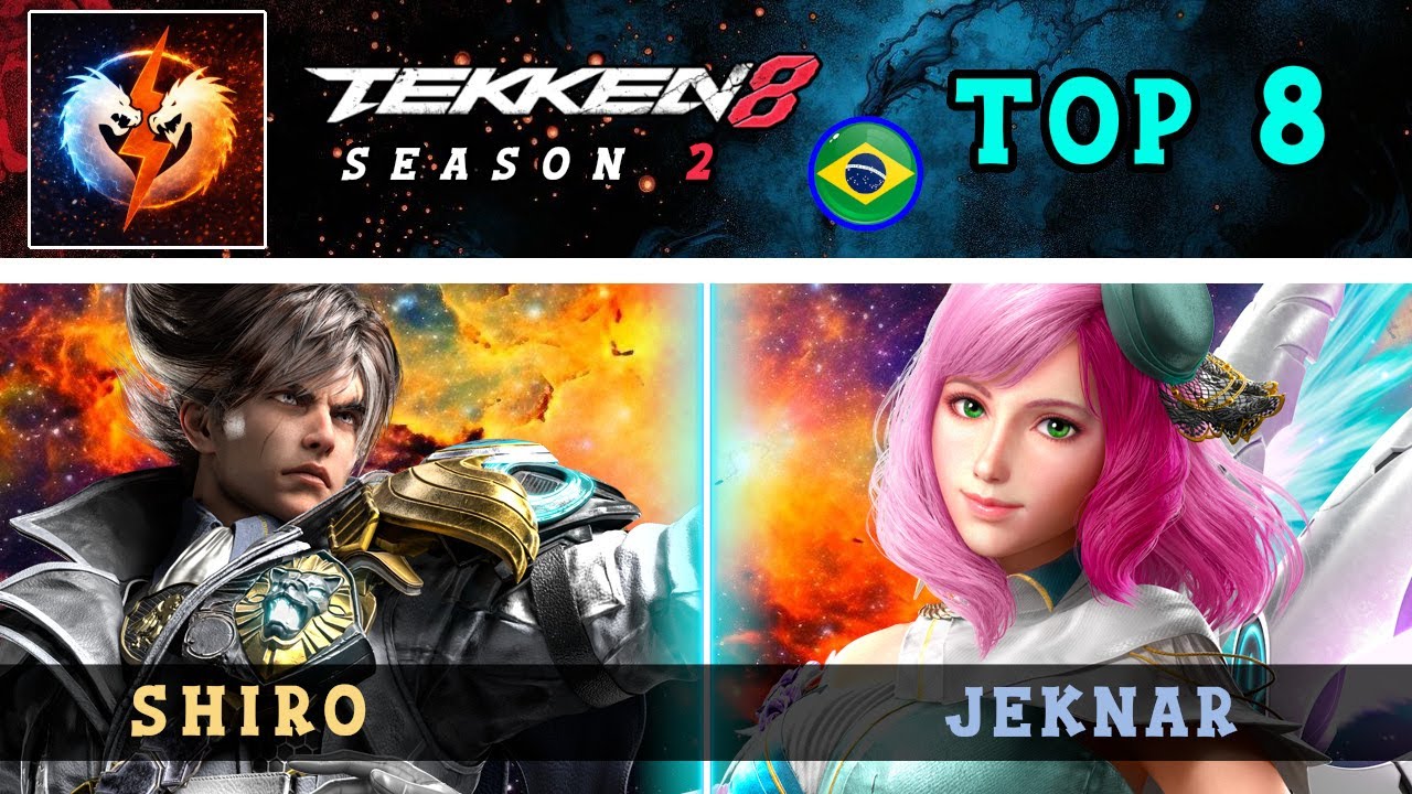 TEKKEN 8 Season 2 | EGO- Shiro vs Jeknar | Top 8 - Circuito das Lendas #1