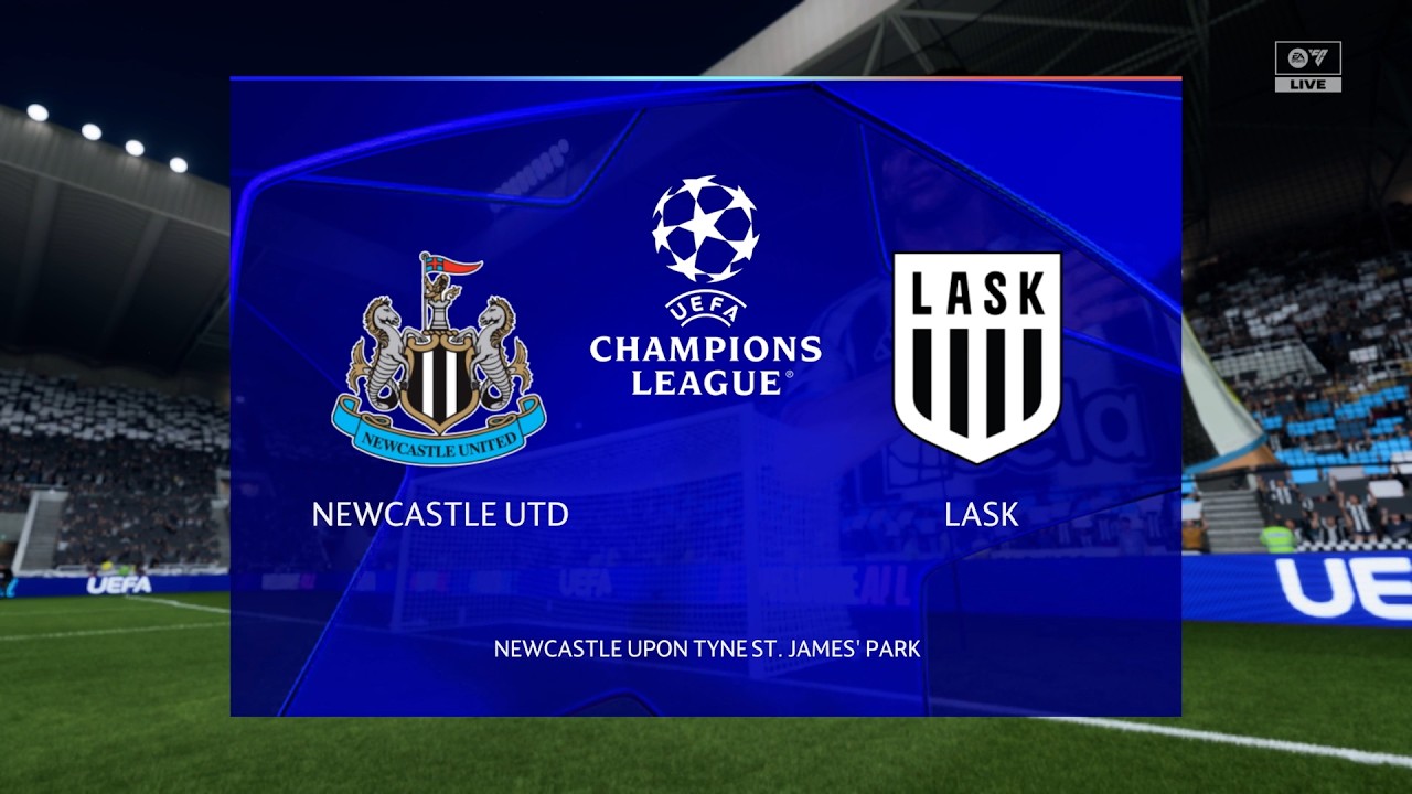 FC 26 UCL - Newcastle vs LASK (1/16 - 2)