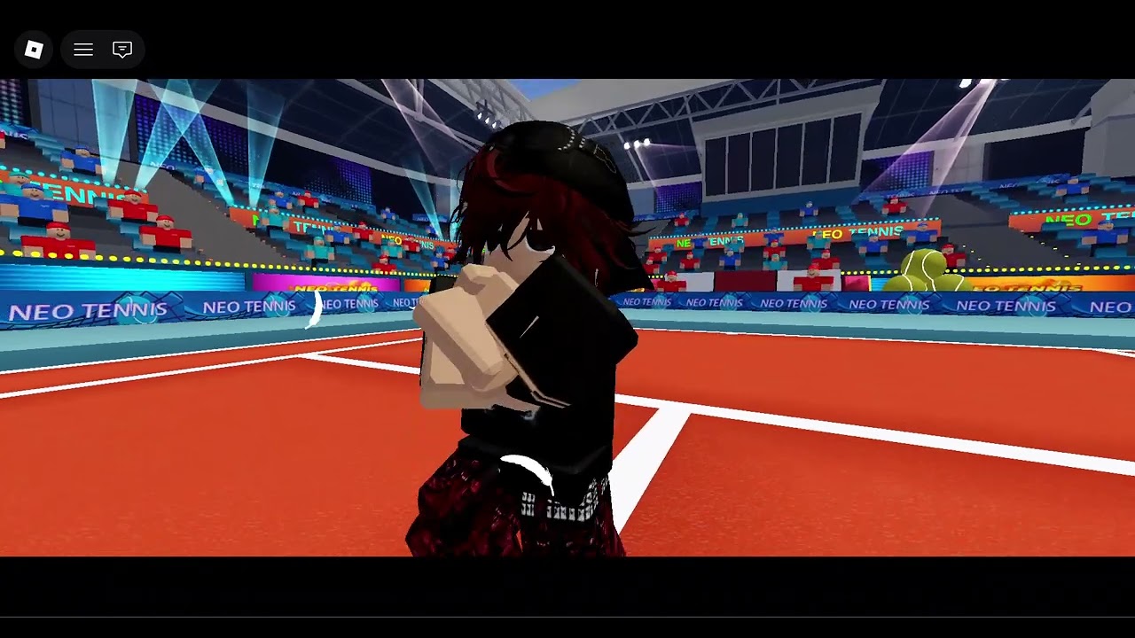 Playing Neo Tennis Roblox
