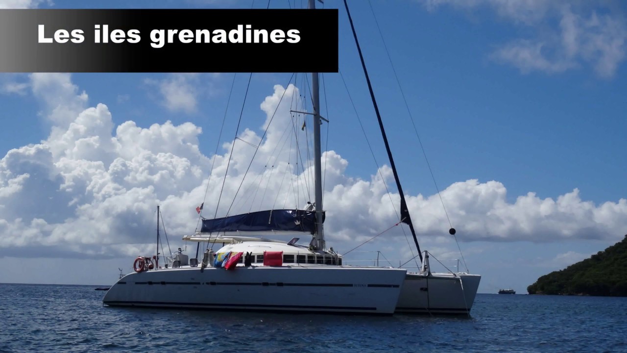 Les îles grenadines en croisières catamaran Movie - Slideshow