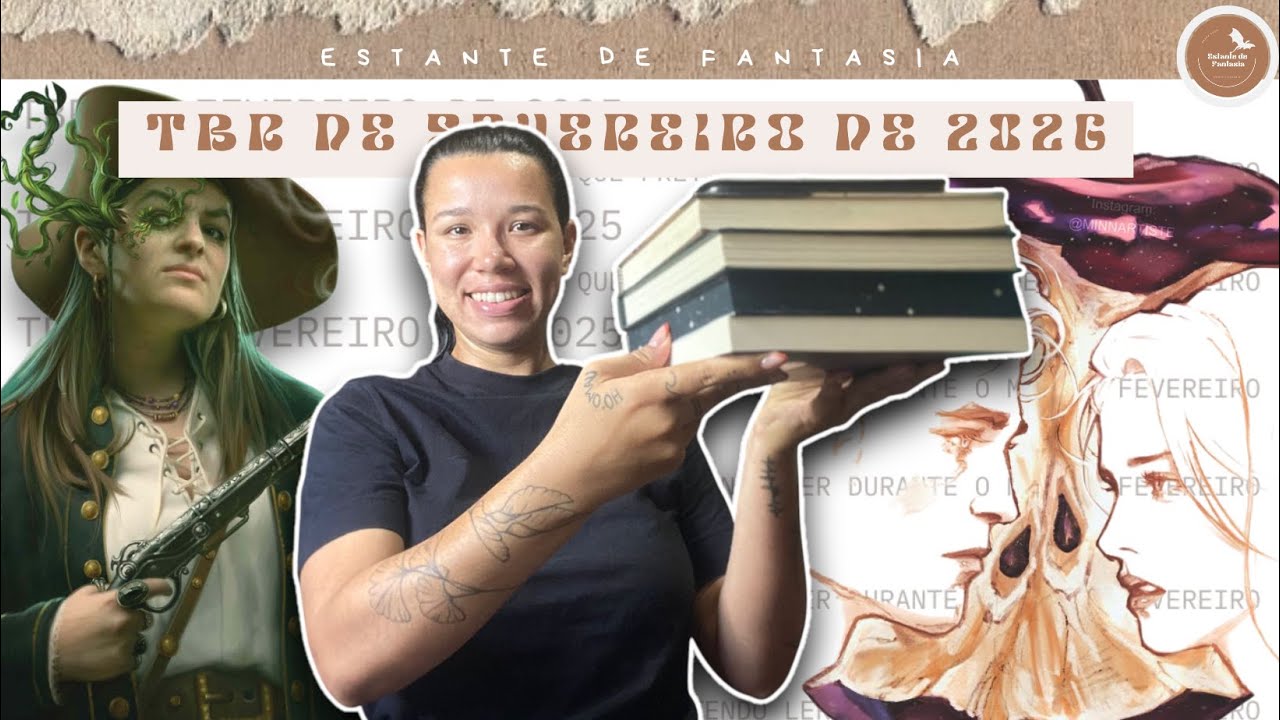 TBR DE FEVEREIRO | LIVROS QUE QUERO LER DURANTE O MÊS DE FEVEREIRO DE 2026 | ESTANTE DE FANTASIA