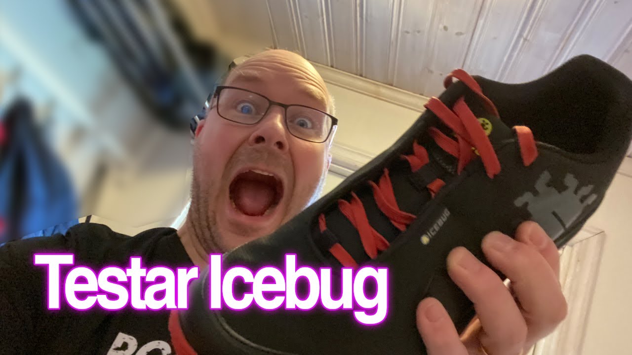 Testar Icebug Pytho4 i skogen