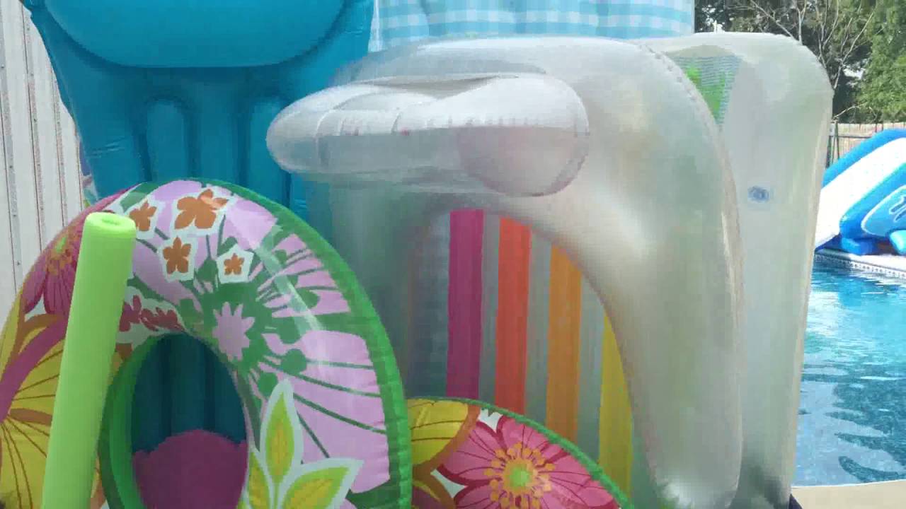 Pool Float Organizer! Awesome Review! Love It!