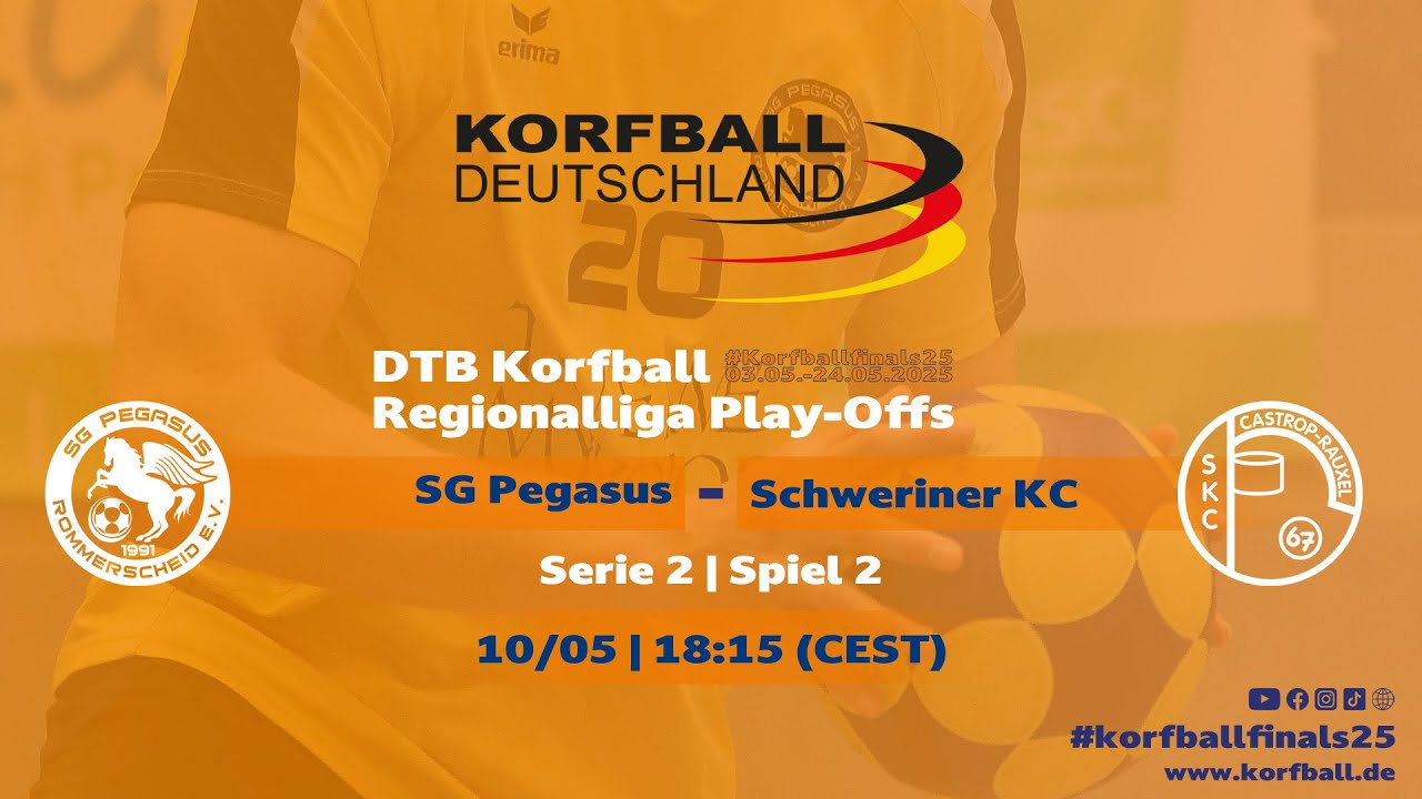 Play-Offs Runde 2 // SG Pegasus S1 vs. Schweriner KC S1 // DRL-PO-04 // 10.05.2025 // 18:15Uhr