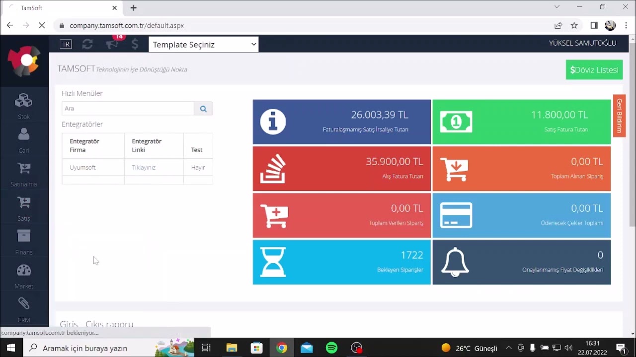 TAMSOFT İLE SERİ NUMARADAN STOK TAKİBİ NASIL YAPILIR?