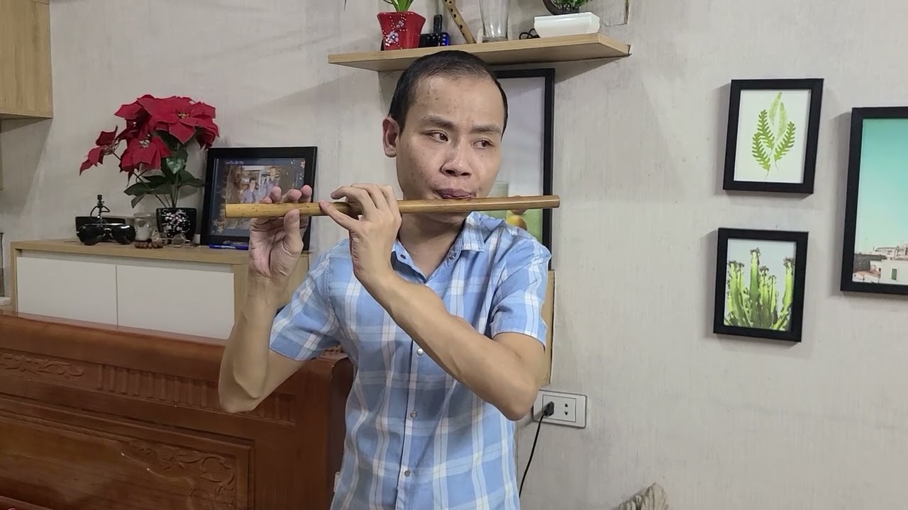 Liên khúc Nỗi buồn hoa phượng & Lưu bút ngày xanh (st: Thanh Sơn) - sáo trúc Văn Linh cover