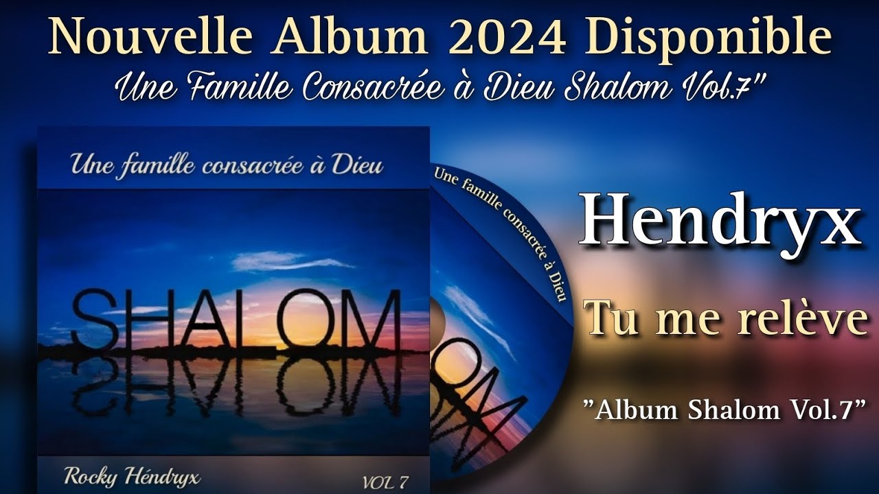 Hendryx || Tu Me Relève || Nouveau Cantique 2024 Album 
