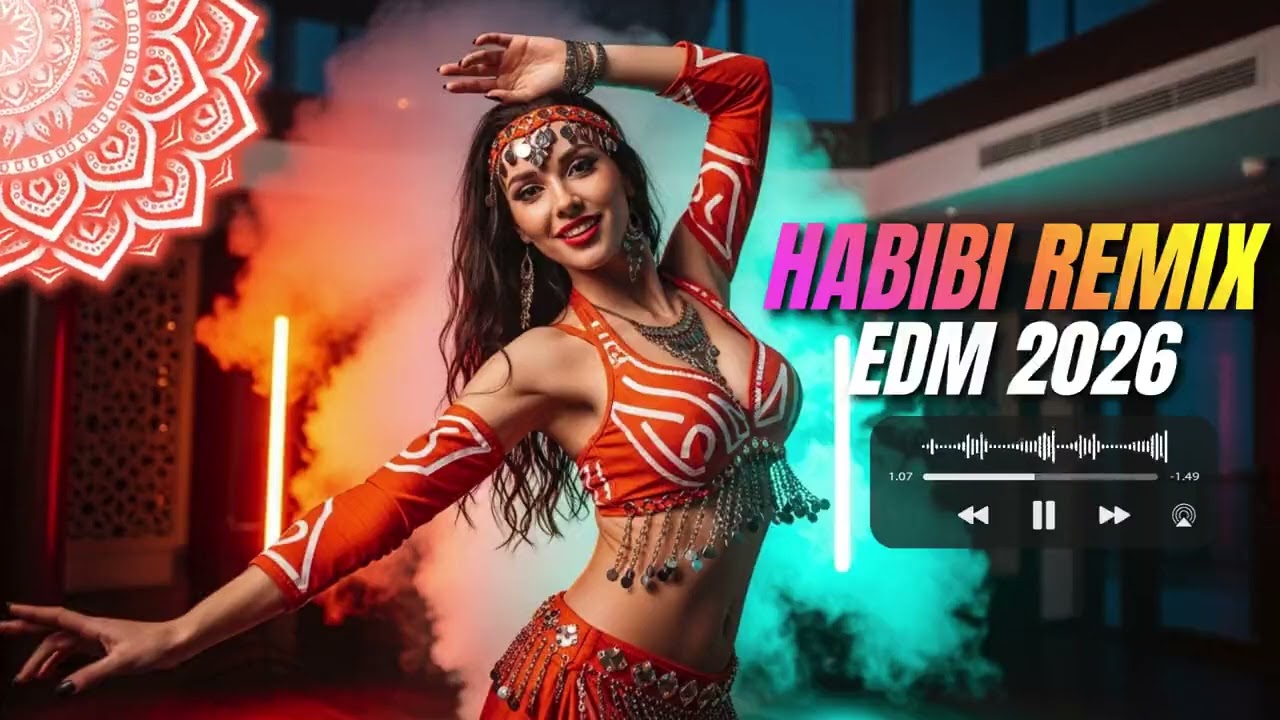 Arabic EDM Remix Late Night Drive 🌃 Smooth DJ Arabic Night Music