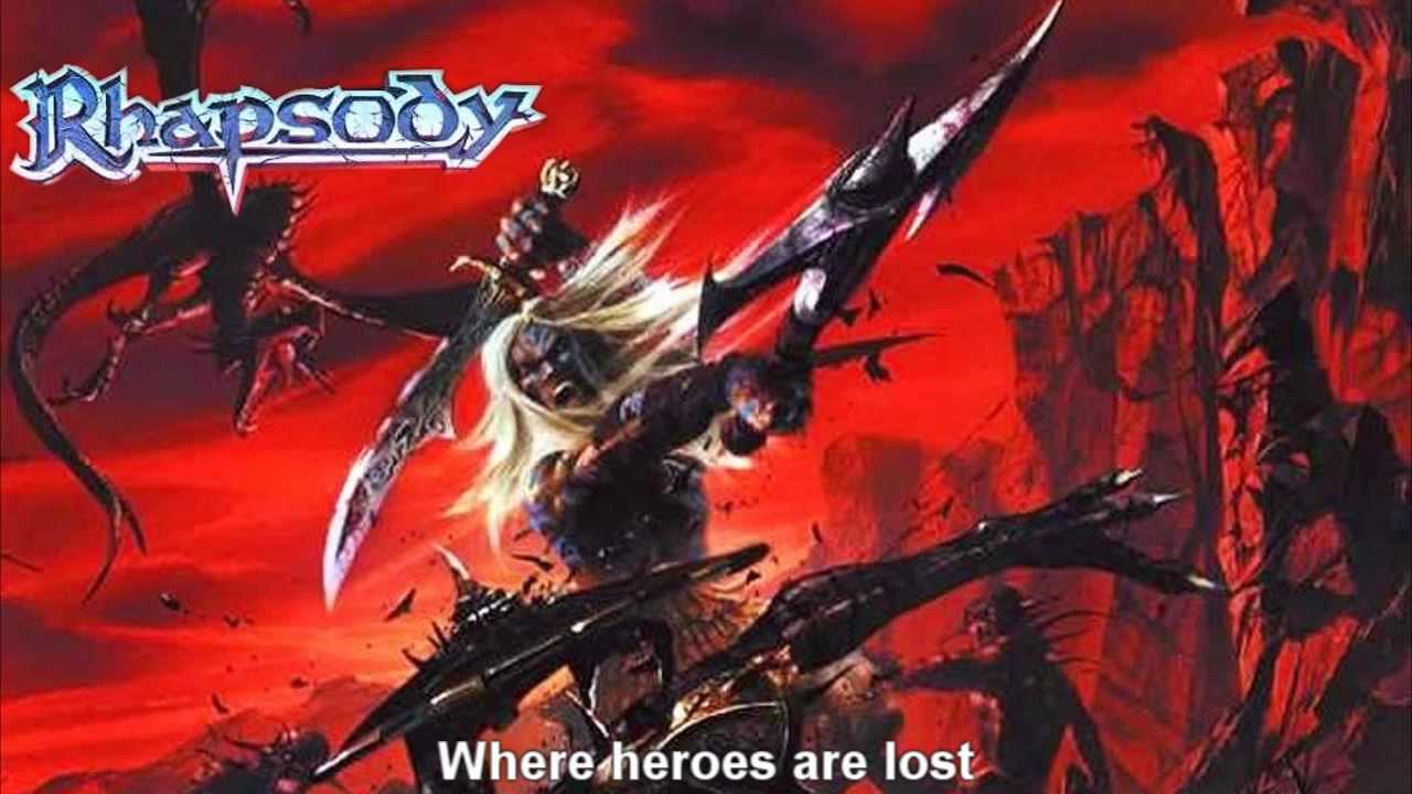 Rhapsody of Fire - Dargor, Shadowlord of the Black Mountain (lyrics)