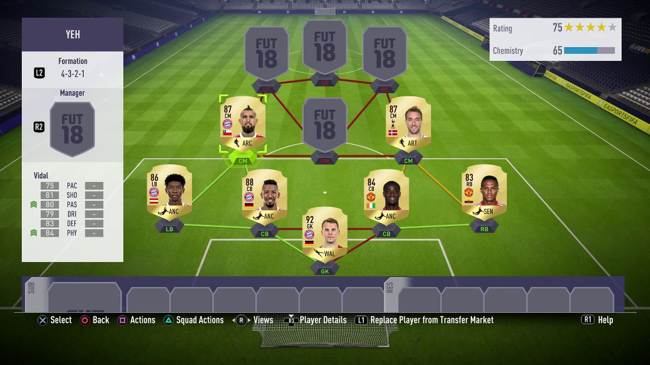 FIFA 18 SQUAD BUILDER! - MY TEAM FOR WEEKEND LEAGUE #1