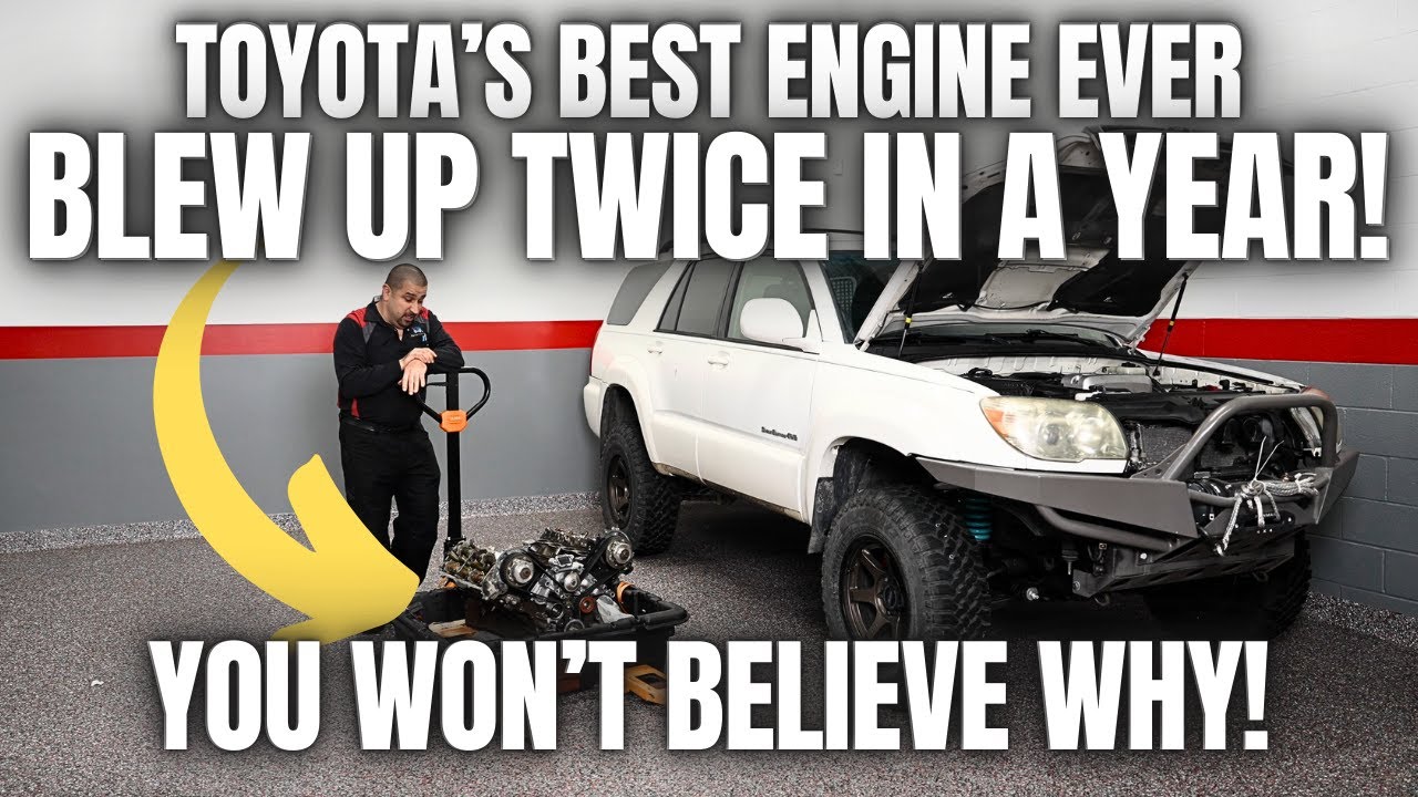Toyota's Best Engine EVER Blew Up Twice! You Wouldn't Believe Why!