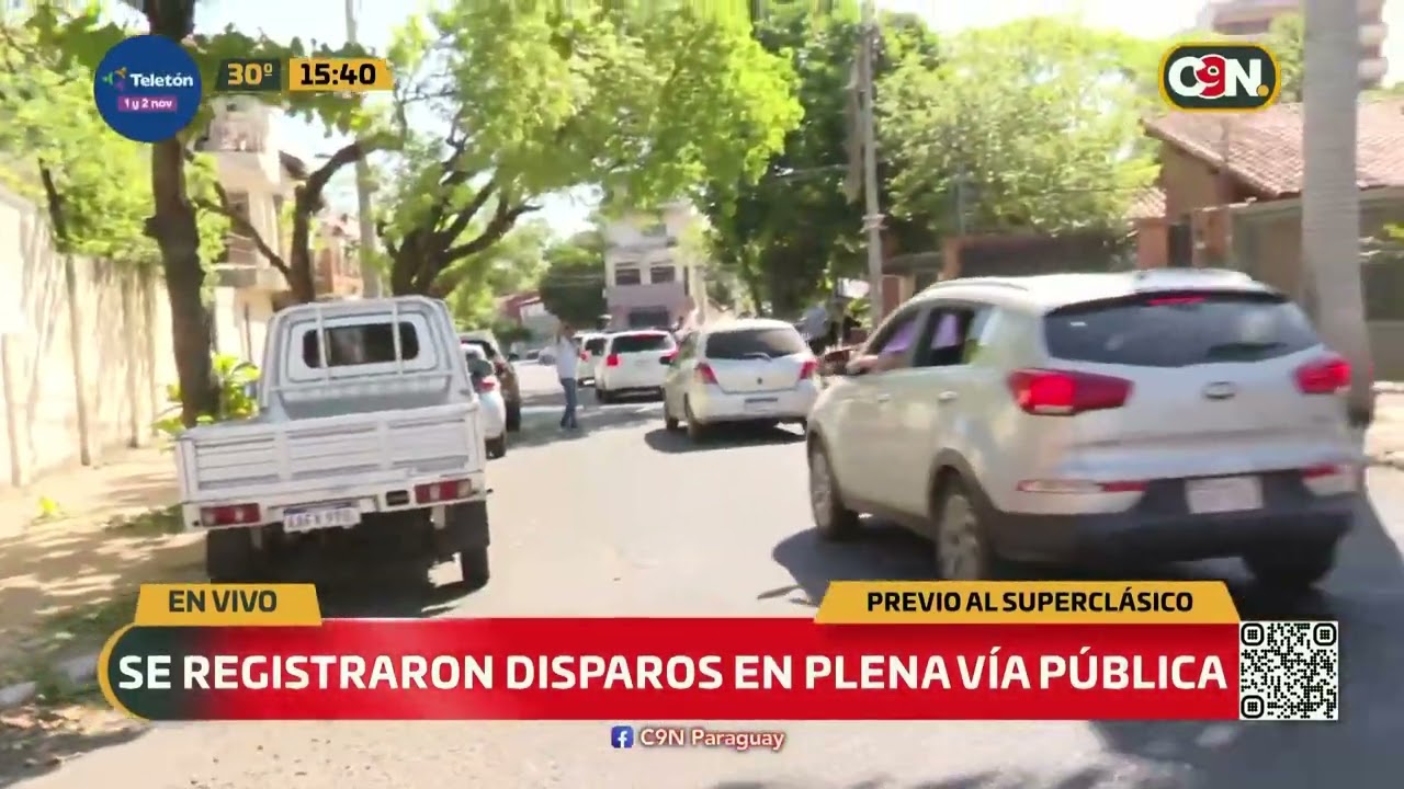 Incidente con disparos en Sajonia antes del Superclásico