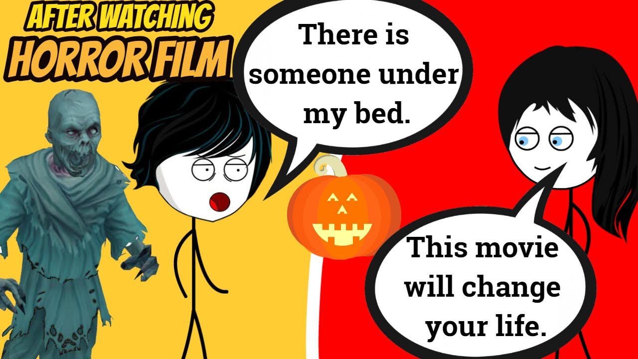 When a gamer watches a Horror Movie