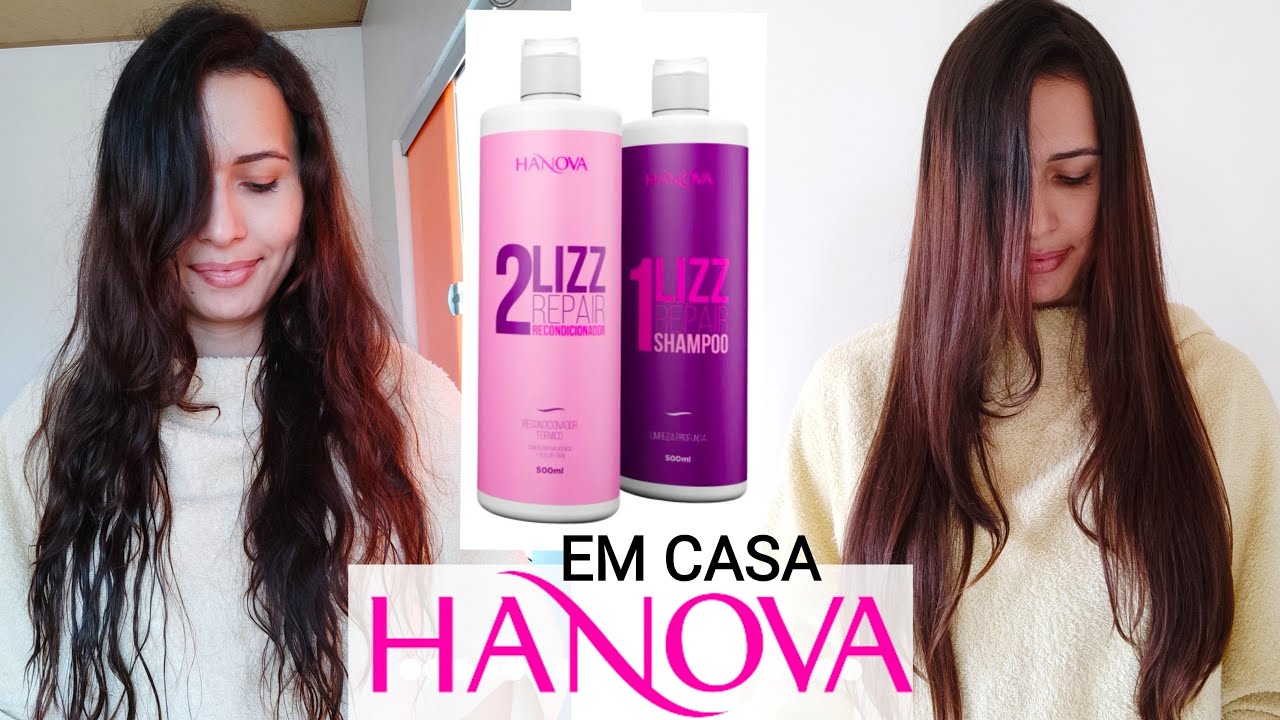 Liso perfeito SEM ESCOVA com HANOVA.