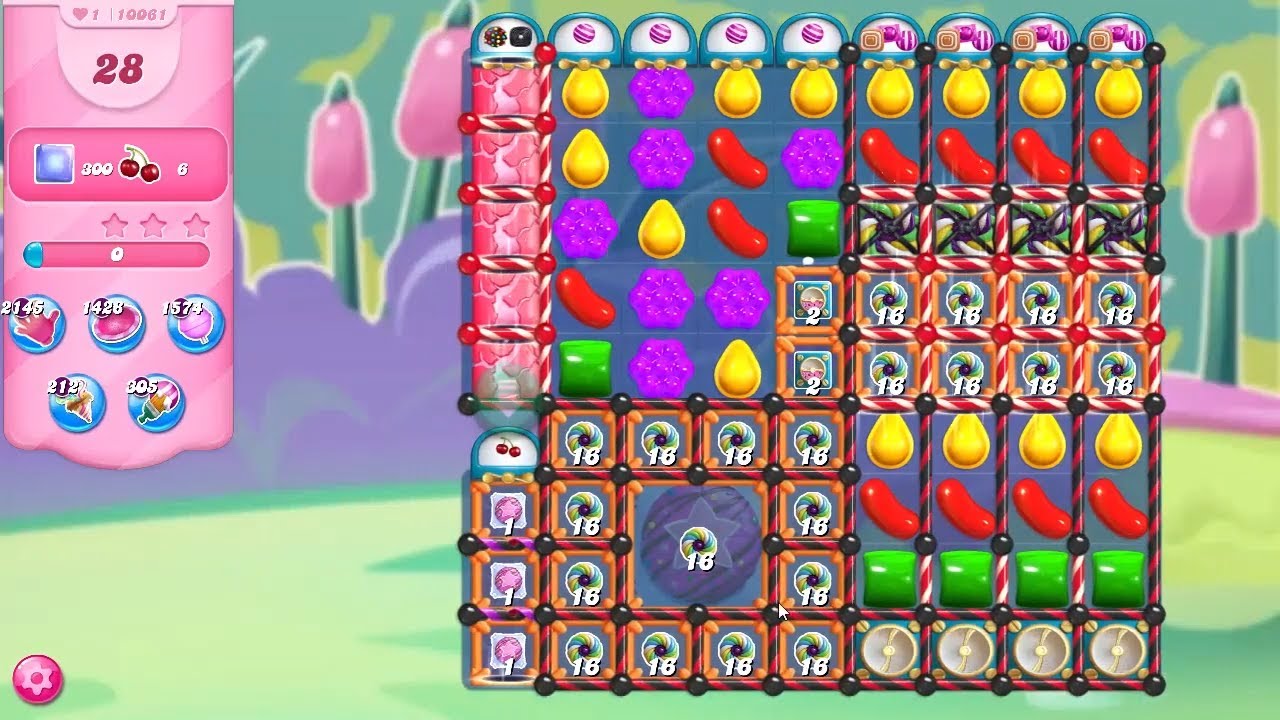 Candy Crush Saga Level 10061 NO BOOSTERS