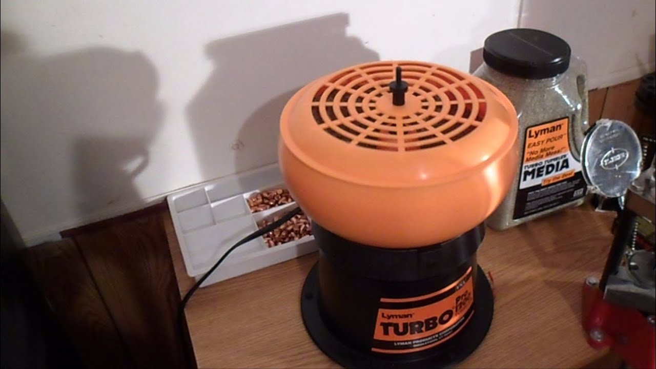 LYMAN PRO 1200 TURBO TUMBLER REVIEW & BRASS CLEANING (HD)