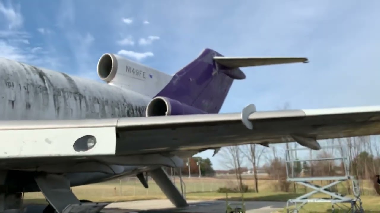 727 JT8D Engine Start