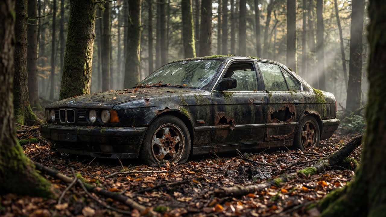 Full POV 4K BMW M5 Found in Forest | Rust Restoration, Complete Rebuild & DIY Bodywork Documentary