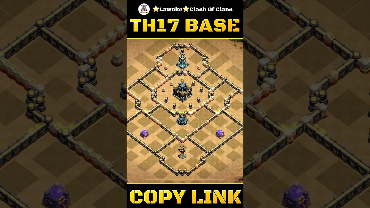 ⚔️ LA MEILLEURE BASE HDV17 POUR LA LIGUE L&Eacute;GENDE EN 2025 !