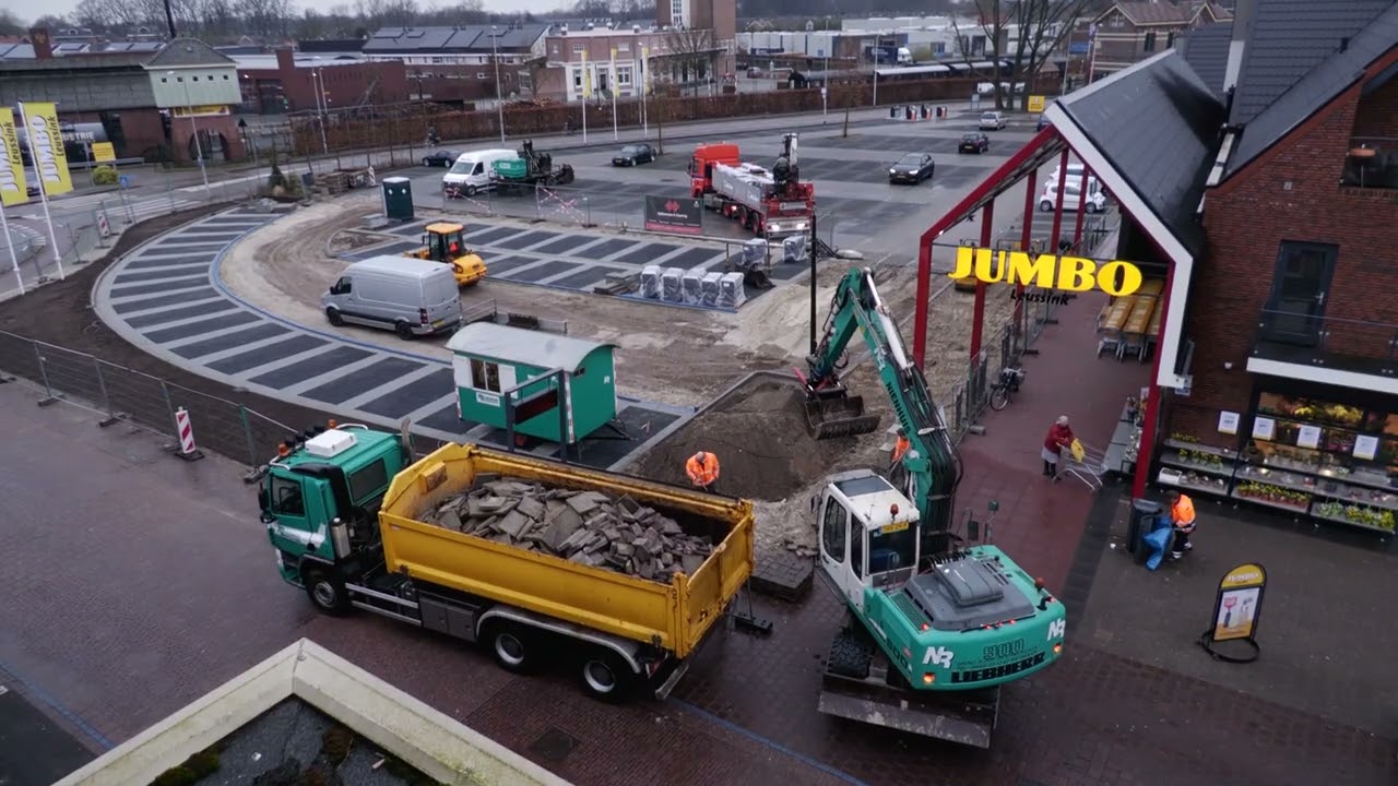 20200330 Haaksbergen Aanleg Parkeerplaats Jumbo