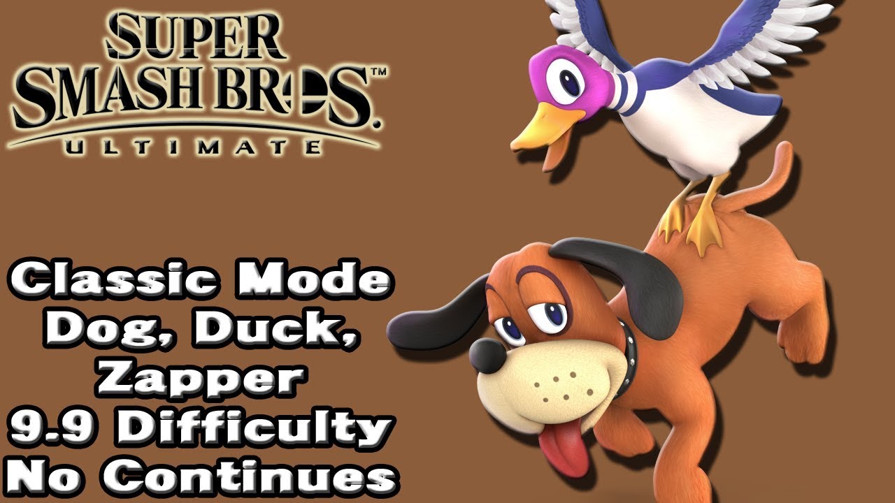 Super Smash Bros. Ultimate (Classic Mode 9.9 Intensity No Continues | Duck Hunt)