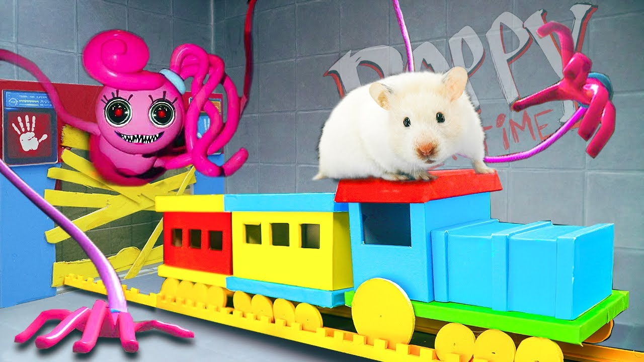 Surprise Hamster Wins Poppy Maze Game Playtime Chapter 2 🐹 DUC Hamster