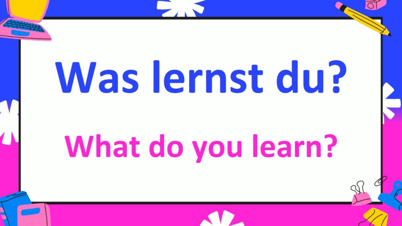 Learn 300+ Basic German WHAT, WHEN and WHERE Questions Fast to Speak Fluently in Daily Situations!