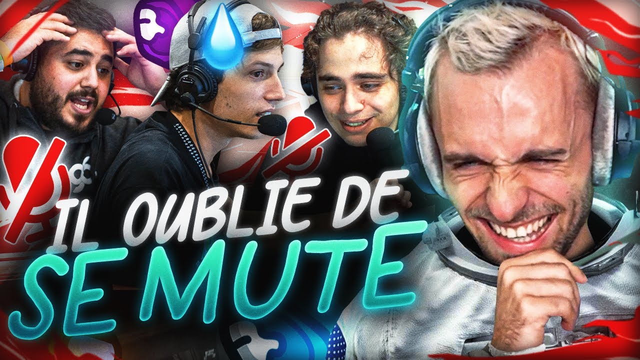 IL OUBLIE DE SE MUTE ! 😂 (Among Us)