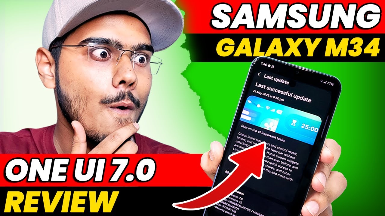 Samsung M34 5G One UI 7 Update Review|Battery Drain, Heating Issues, Camera