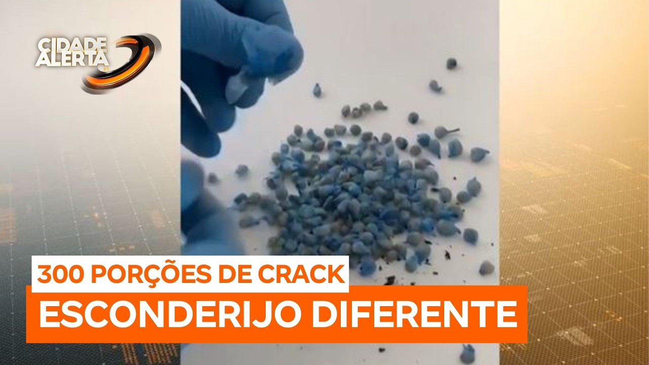 Mulher é presa com quase 300 porções de crack escondidas nas partes íntimas em Porto Alegre (RS)