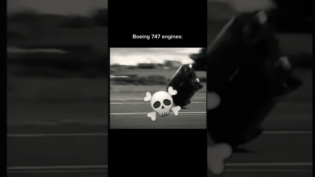 The real power of the Boeing 747 engines: #747 #aviation #badparenting