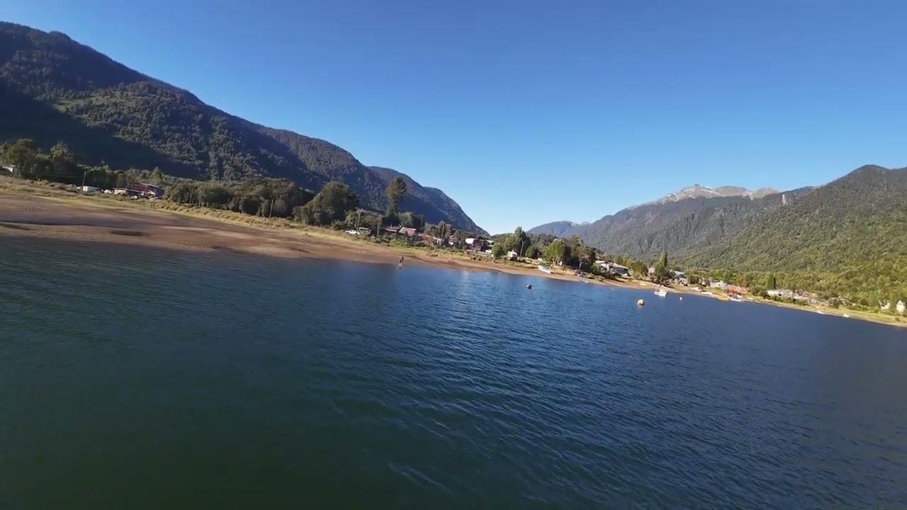 DJI Avata 2 - Puyuhuapi boat  island