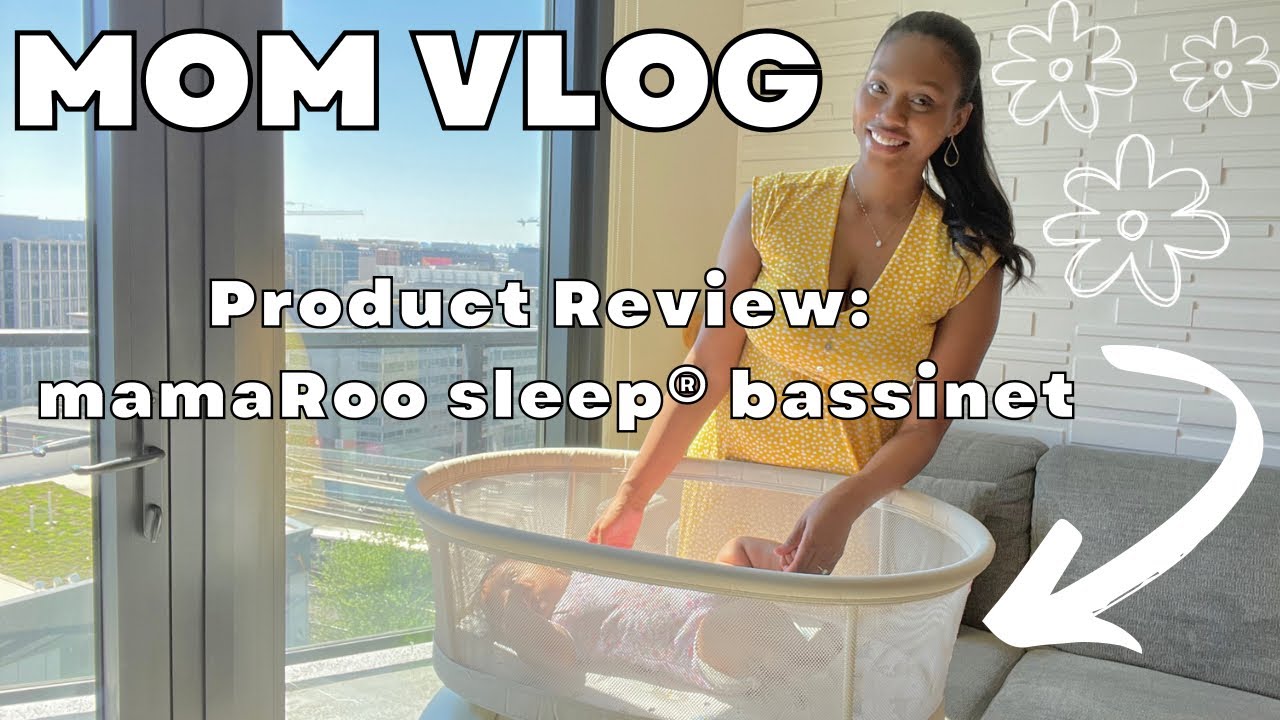 Mom Vlog #2 - Product Review: 4moms mamaRoo sleep bassinet, baby bassinet honest review