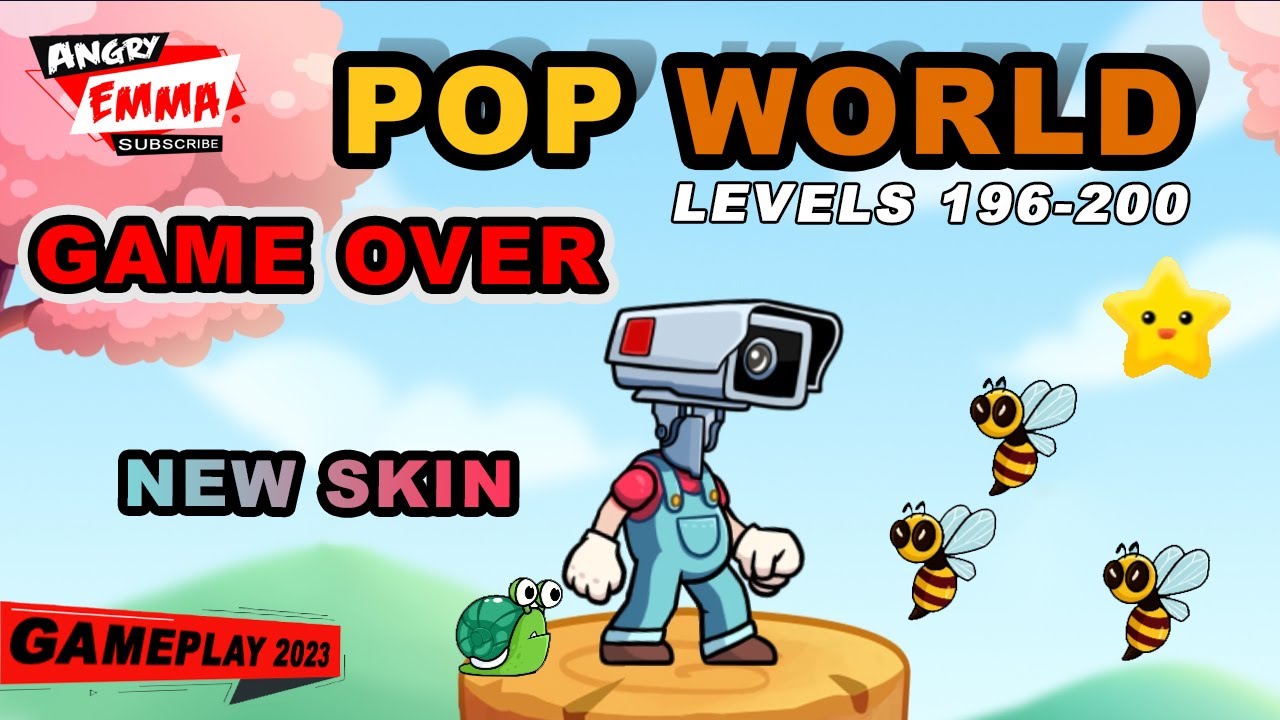 Pop's World GAME OVER - Levels 196-200 + BONUS LEVEL (Android Gameplay)