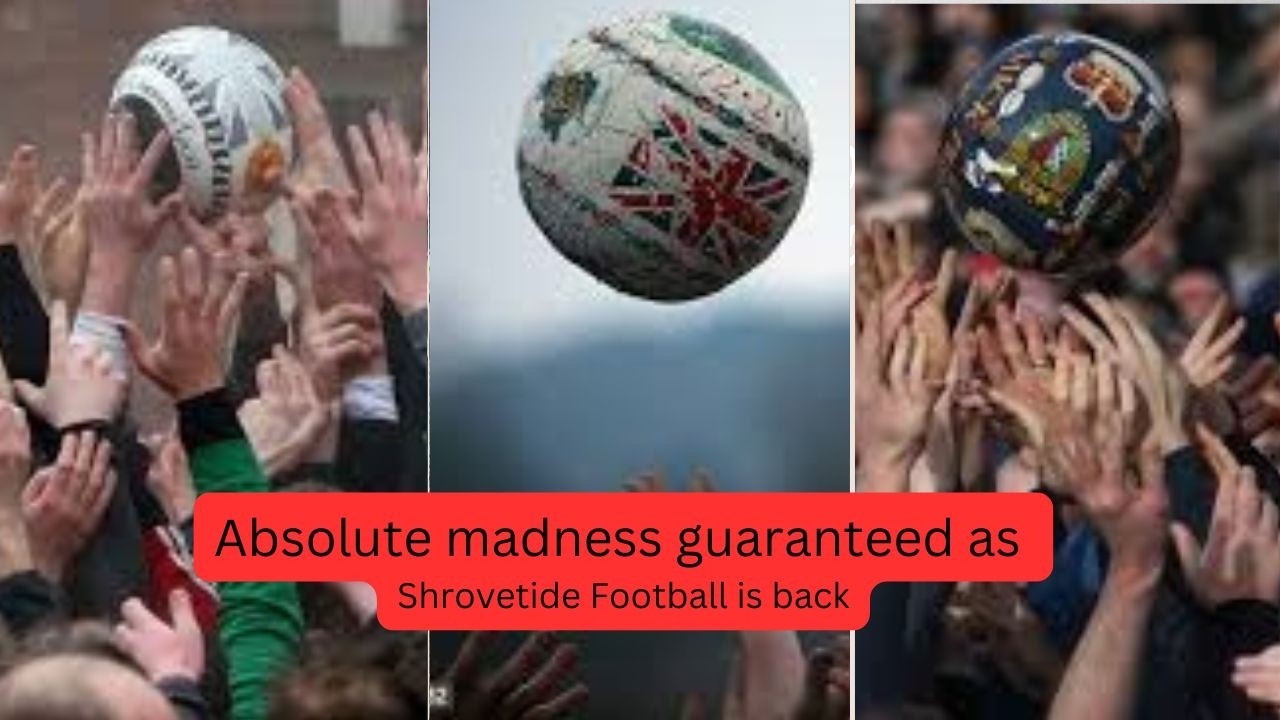 Ashbourne in Derbyshire is getting ready for the annual Shrovetide football.