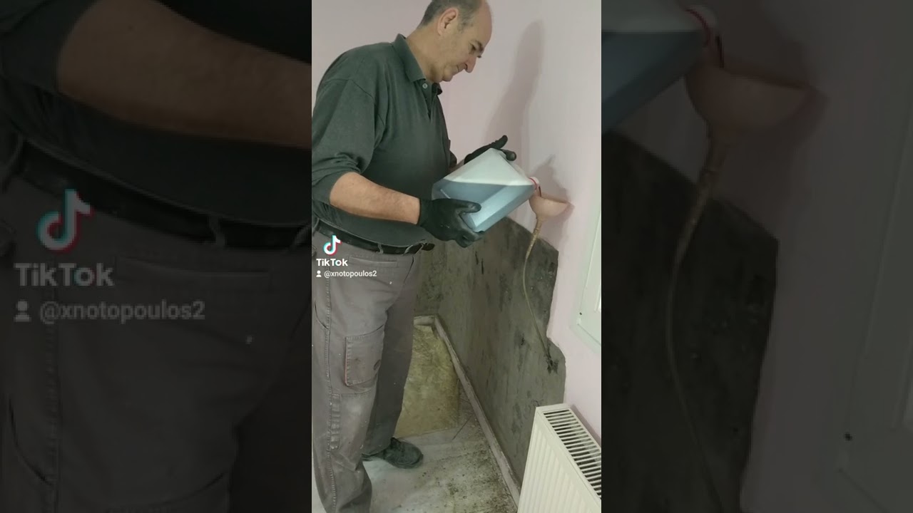 Έχετε πρόβλημα υγρασίας σε τοίχους? Υπάρχει λύση!! ΑΝΤΙΜΕΤΏΠΙΣΗ ΥΓΡΑΣΙΑΣ ΚΤΙΡΊΟΥ. Νοτοπουλος Χρήστος